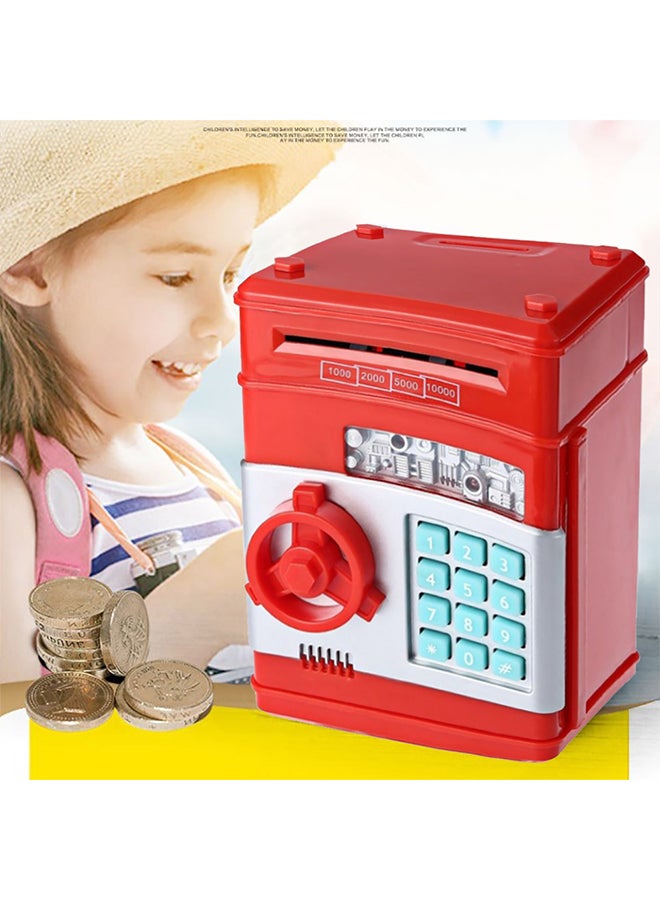 OUTAD - Electronic Money Saving Box With Password Protected Unique Detailed Design 20.5x15x14.5cm - Image 1