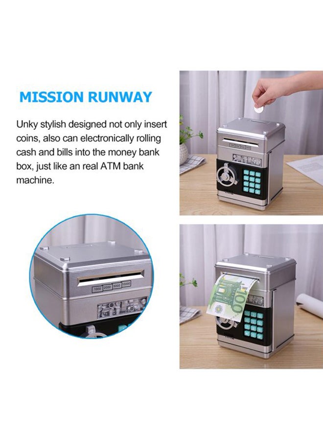 OUTAD - Electronic Money Saving Box With Password Unique Detailed Design Durable Sturdy - Image 1
