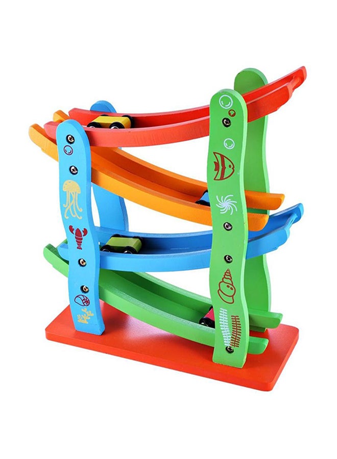 Wooden Speed Chute Car Vehicles Vibrant Colors In Sturdy  Durable Material 3+ Years  - Image 3
