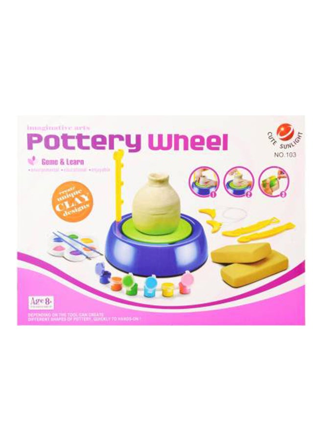 Generic - Hight-Quality Diy Pottery Wheel Light Weight, Foldable, Portable And Durable - Image 1