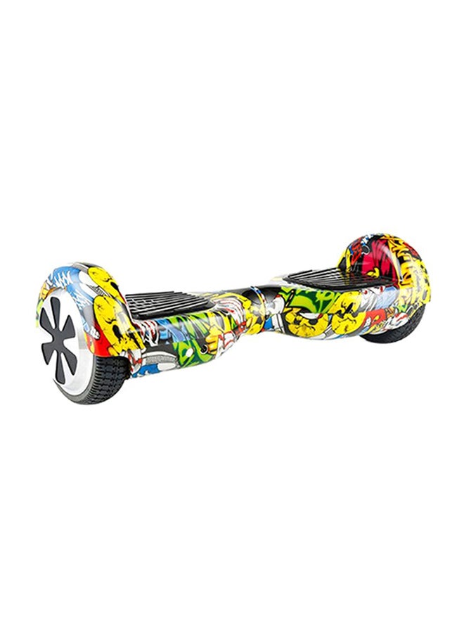 Two Wheel Non Slip Portable Lightweight Self Balance Electric Hoverboard Multicolour 58x17x18cm  - Image 1