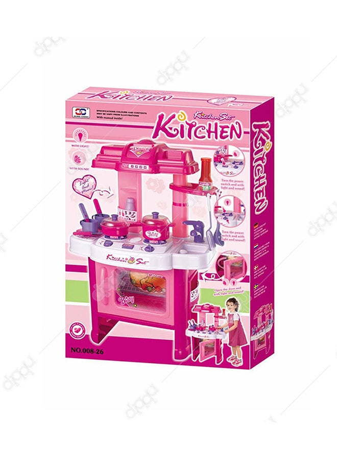 itw Lightweight Authentic Detailing Rich Unique Design Pretend Kitchen Play Set - Image 1