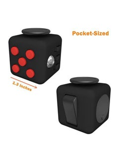 Jinou Non-Toxic Cube Fidget Spinner Multicolor Pocket Sized And Easy To Carry Anywhere 3x3cm  - Image 2