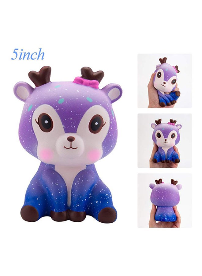 QiaoKai Cartoon Style Soft Beyumi Deer Slow Rising Stress Relieve Squeeze Squishy Toy  - Image 4