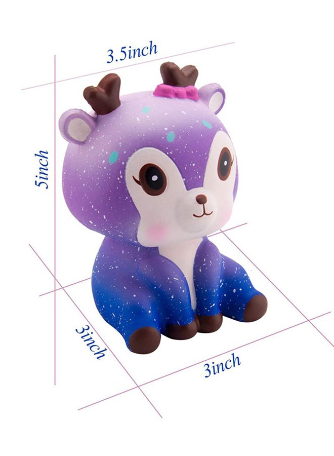 QiaoKai Cartoon Style Soft Beyumi Deer Slow Rising Stress Relieve Squeeze Squishy Toy  - Image 5