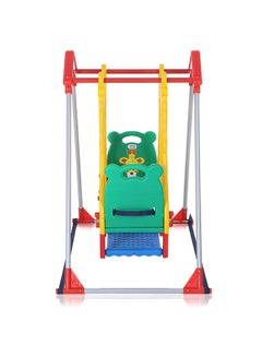 Chamdol Animal Pattern Sturdy And Durable Double Seat Swing Playground Equipment For Kids 123x78x115cm  - Image 2