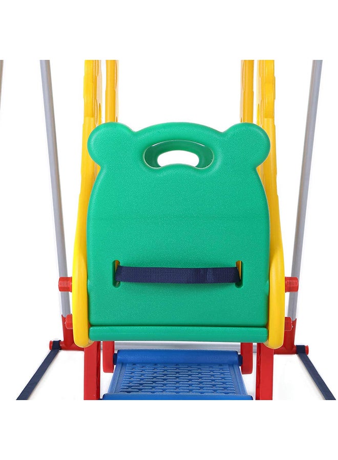 Animal Pattern Sturdy And Durable Double Seat Swing Playground Equipment For Kids 123x78x115cm - v1636612595/N15603878A_6