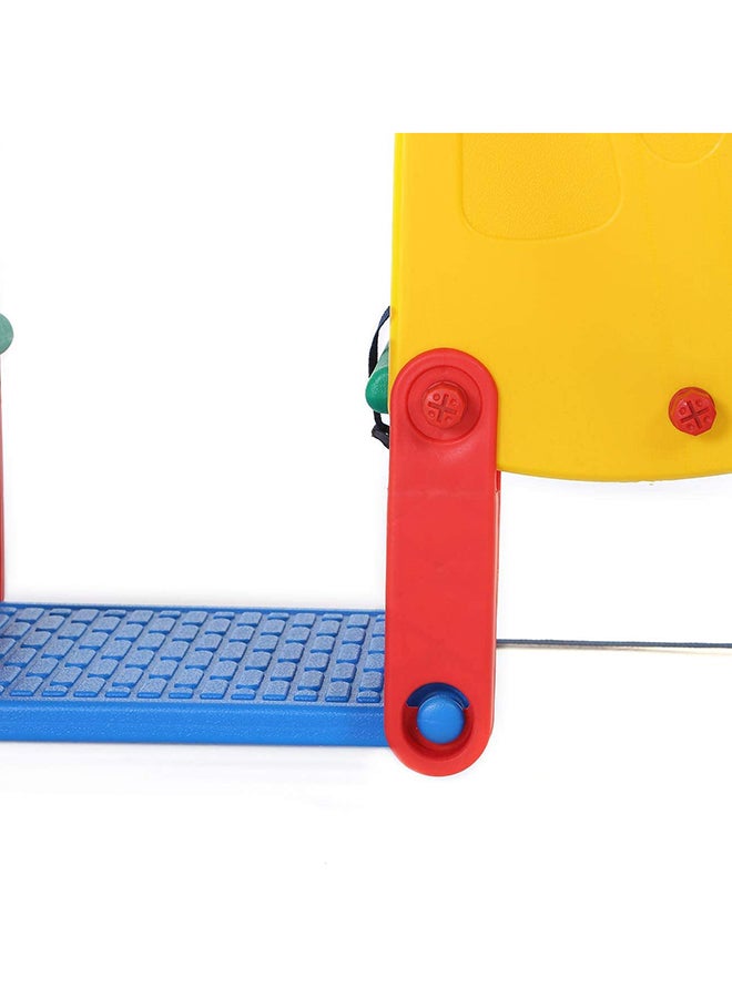 شامدول أرجوحة متينة وقوية للأطفال بتصميم حيوانات مزودة بمقعد مزدوج 123x78x115سم - Image 5