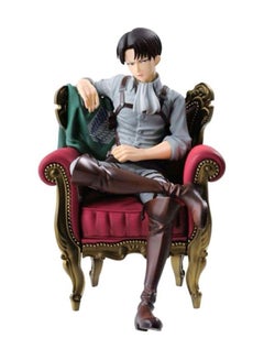 Attack On Titan Levi Ackerman Collectible Action Figure Model Toy For Kids 12cm