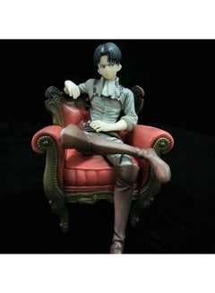 QiaoKai Attack On Titan Levi Ackerman Collectible Action Figure Model Toy For Kids 12cm  - Image 3
