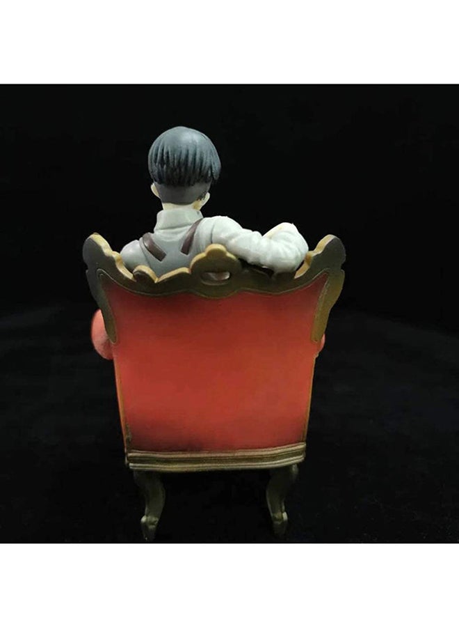 QiaoKai - Attack On Titan Levi Ackerman Collectible Action Figure Model Toy For Kids 12cm - Image 1