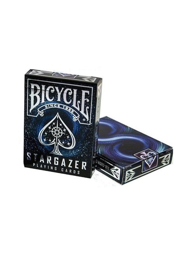 Bicycle - Stargazer Playing Card Multicolour Suitable For Multiple Games For Kids/Adults 8.9x6.4x0.6cm - Image 1