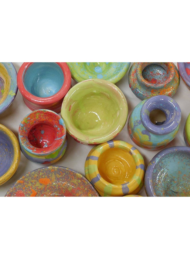 Cute Sunlight - 24-Piece Pottery Wheel Set 2 Distinct Speeds Durable And Sturdy Unique Design 24.1x7.8inch - Image 1