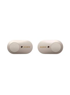 Sony WF-1000XM3 Noise Cancelling Truly Wireless Headphones with Mic Platinum Silver  - Image 5