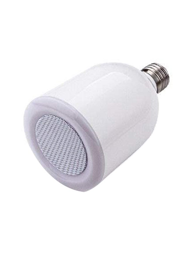 أتشز - ضوء LED على شكل قمر بجهاز تحكم عن بعد وتقنية البلوتوث ومكبر صوت أبيض - Image 1