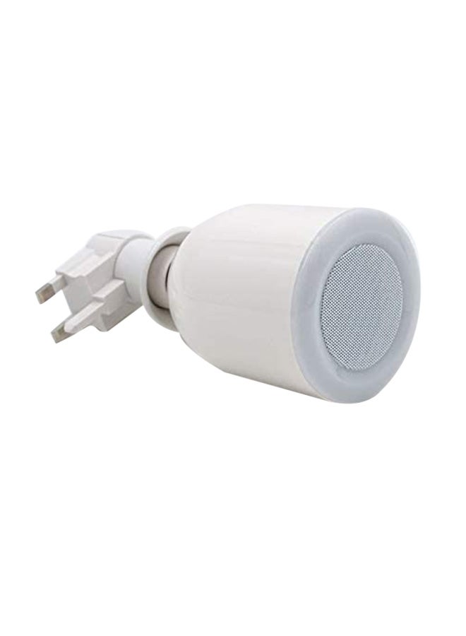 أتشز - ضوء LED على شكل قمر بجهاز تحكم عن بعد وتقنية البلوتوث ومكبر صوت أبيض - Image 1