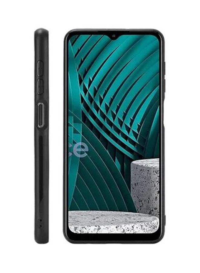 Covernex Protective Back Cover For Samsung Galaxy A12/M12 - Hat Girl Hiding Love Leaves Multicolour - Image 2