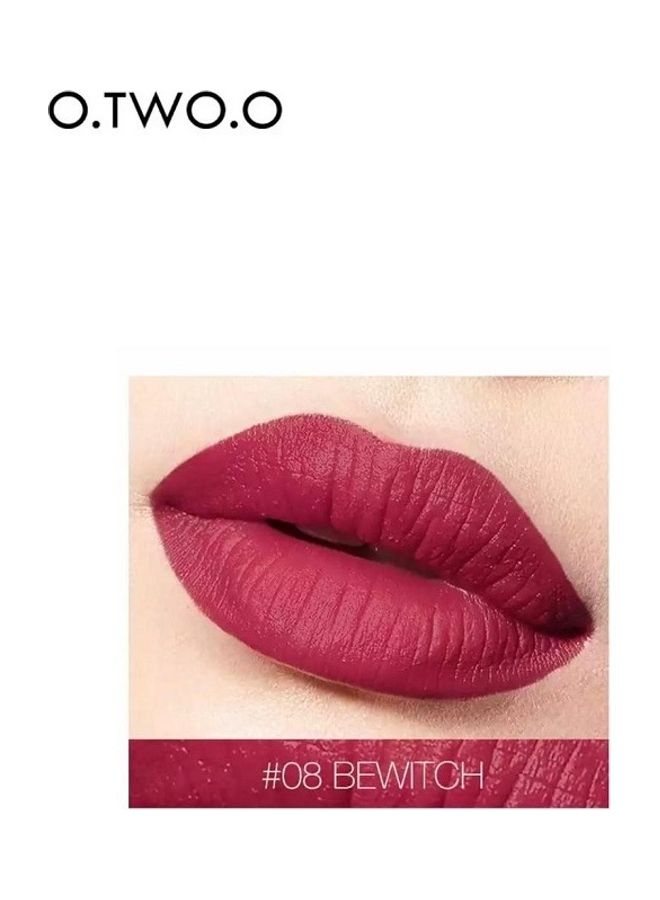 O.TWO.O Sun Gold Brocade Velvet Lipstick Red  - Image 2