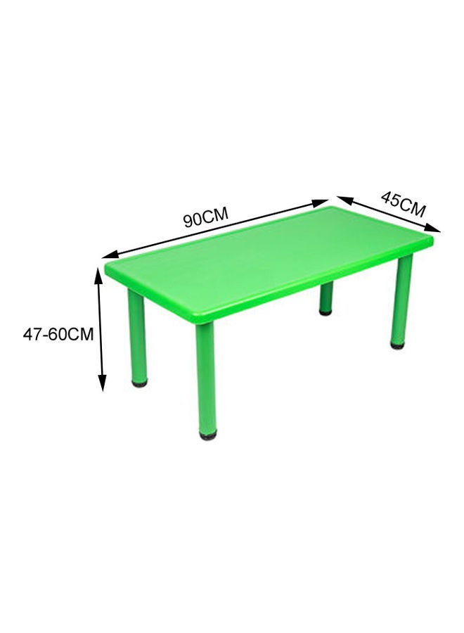 جساي تويز طاولة دراسة رياض الأطفال أخضر 90X45X47-60سم  - Image 4