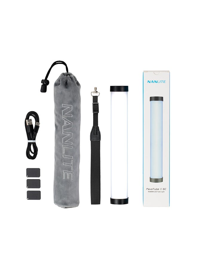 NANLITE - Pavo Tube 6c 10"/25cm  RGBWW Led Tube With Built-In Battery - Image 1
