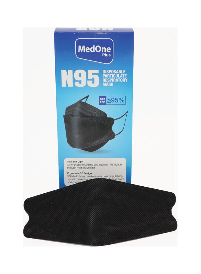 10-Piece N95 Disposable Face Mask Black - v1636620329/N51817313A_4