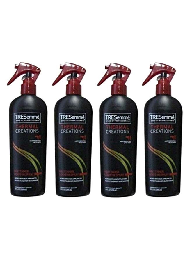 Tresemme Set of 4 - Thermal Creations Heat Tamer Protective Spray Black 236x4ml  - Image 1