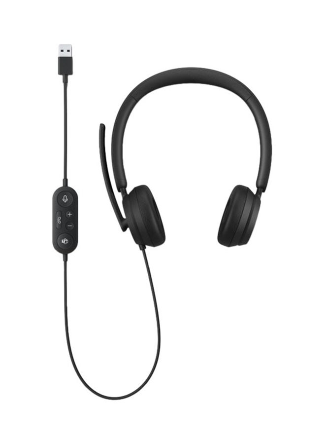 Microsoft Modern USB Headset Black  - Image 1