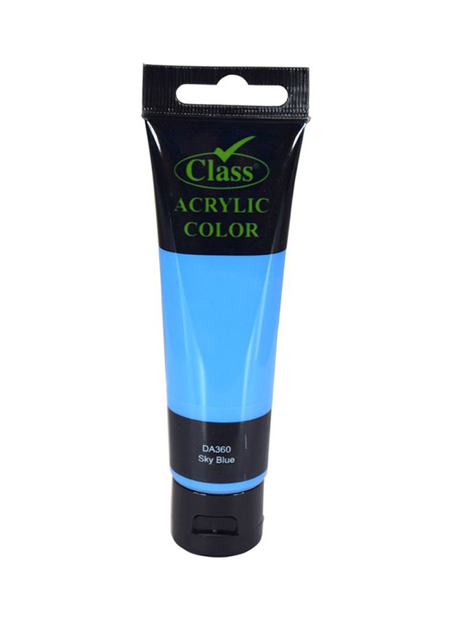class Acrylic Colour Sky Blue  - Image 1