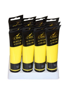class Acrylic Colour Yellow  - Image 2