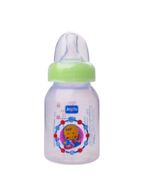 Japlo Round baby feeding Bottle with Anti-colic nipple & Lukewarm water mixer size 150 ml - Image 1
