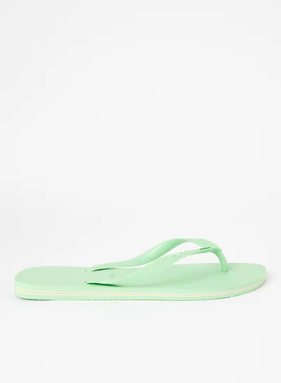 Havaianas Brazil Flag Flip-Flops Lime
