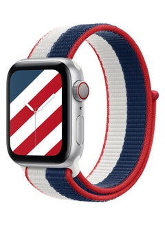 White/Dark Blue/Red