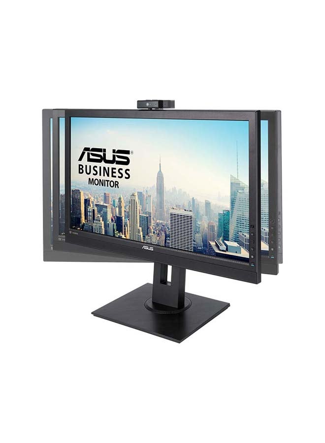ASUS - BE24DQLB 238'' FHD IPS Video Conferencing Monitor, 60Hz Refresh Rate, 5ms Response Time, Full HD Webcam, Mic Array, Stereo Speakers, Mini-PC Mount Kit Black - Image 1