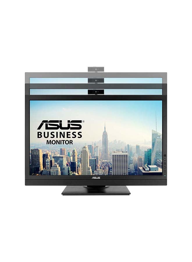 ASUS - BE24DQLB 238'' FHD IPS Video Conferencing Monitor, 60Hz Refresh Rate, 5ms Response Time, Full HD Webcam, Mic Array, Stereo Speakers, Mini-PC Mount Kit Black - Image 1