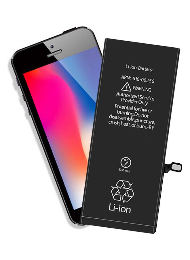Black Tiger 2750.0 mAh Battery iPhone 6s Plus 2750 mAh Black - Image 2