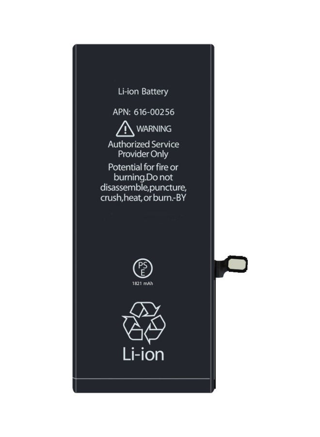 Black Tiger - 1821.0 mAh Battery iPhone 8 / 1821 mAh Black - Image 1