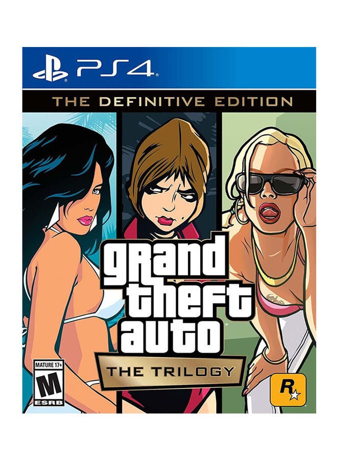 روك ستار جيمز - لعبة الفيديو "Grand Theft Auto: The Trilogy" - (إصدار عالمي) - بلاي ستيشن 4 (PS4) - Image 1