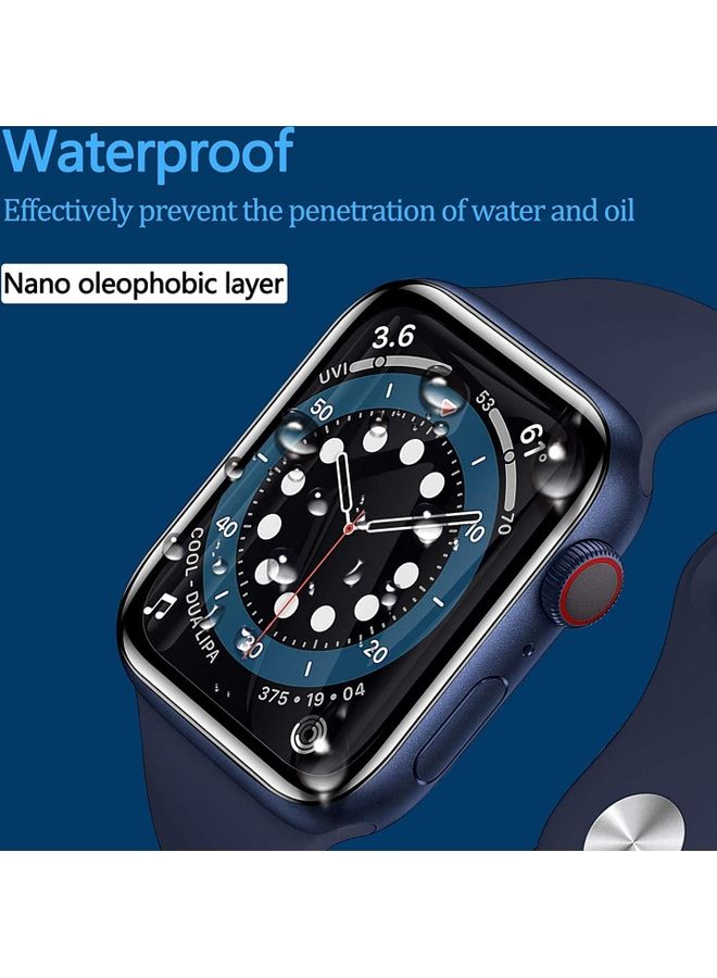 Rock Pow - 2-Piece Screen Protector For Apple Watch Series 7 45mm Black - Image 1