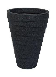 Decorative Medium Trojan Planter Charcoal 38x38x56cm