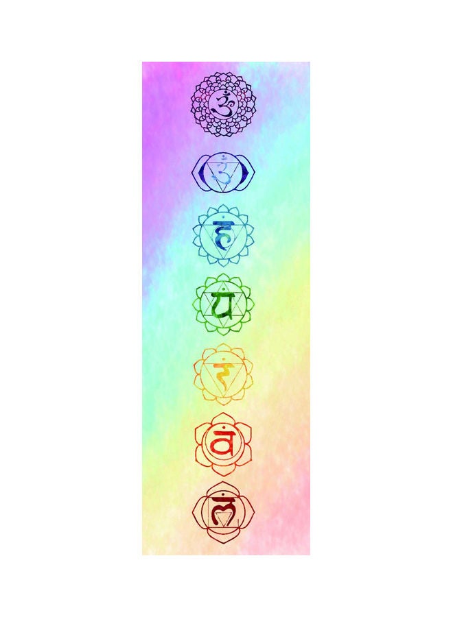 N.E.A.T by nicky Unisex Chakra Healing Travel Folding Mat 183*68*0.15cm - Image 1