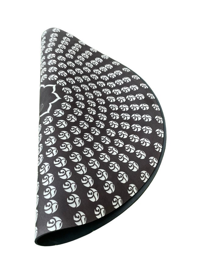 N.E.A.T by nicky Unisex Suede Meditation Mat Retro Boy 70*72cm - Image 2