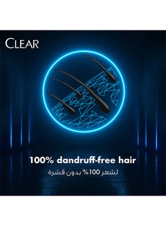 CLEAR Anti Dandruff Shampoo For Men, Cool Sport Menthol, 700ml  - Image 4
