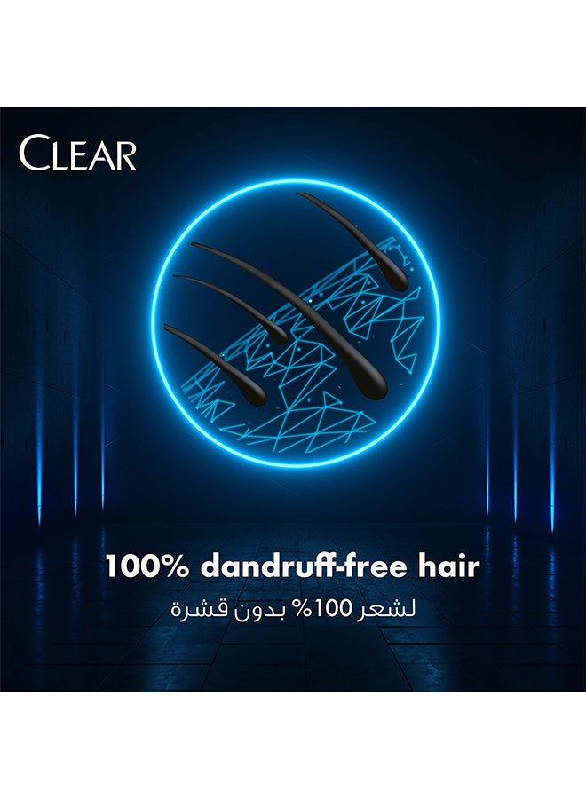 CLEAR Anti Dandruff Shampoo For Men, Cool Sport Menthol, 700ml - Image 4