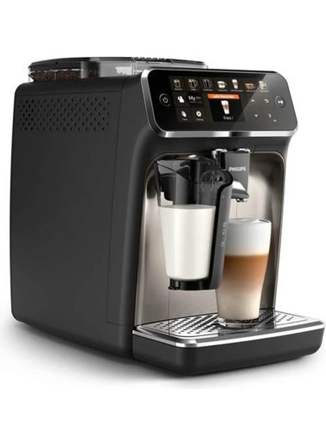 Philips 15 Bar Fully Automatic Espresso Machine 1.8 L 1500 W EP5447/23/90 Deep Black Matte/Silver Chrome