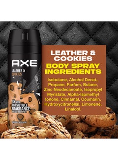 Fresh Deodorant Spray, Leather & Cookies , 150ml - v1636632612/N26870082A_5