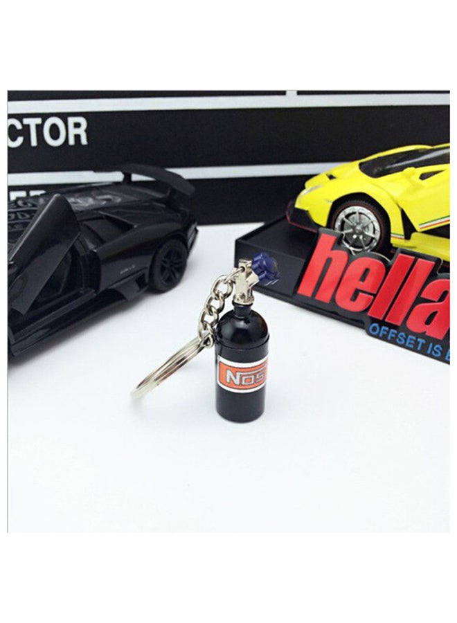 Mini Nitrous Oxide Bottle Shaped Key Chain