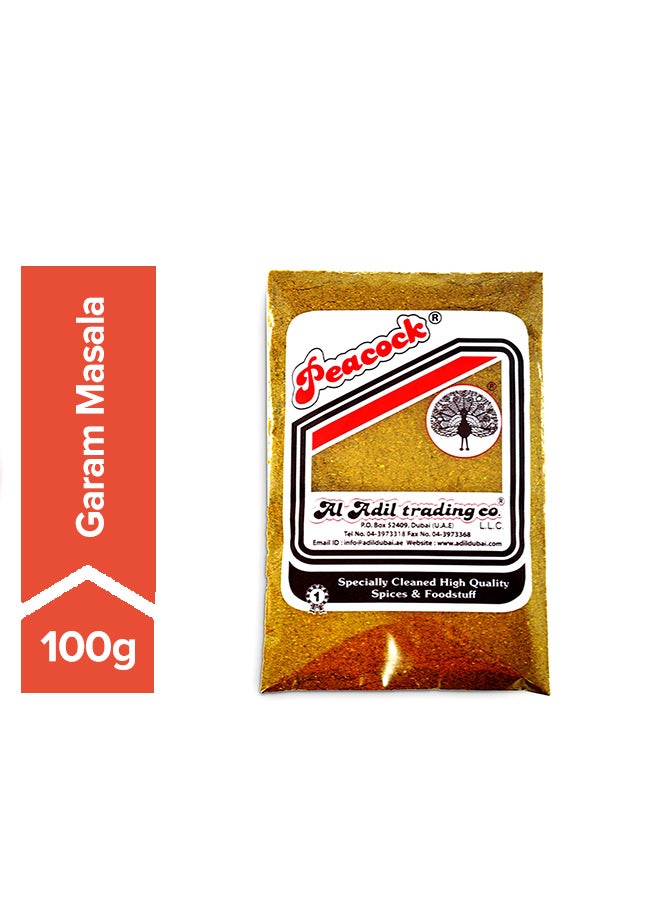 Peacock Garam Masala Powder 100grams 