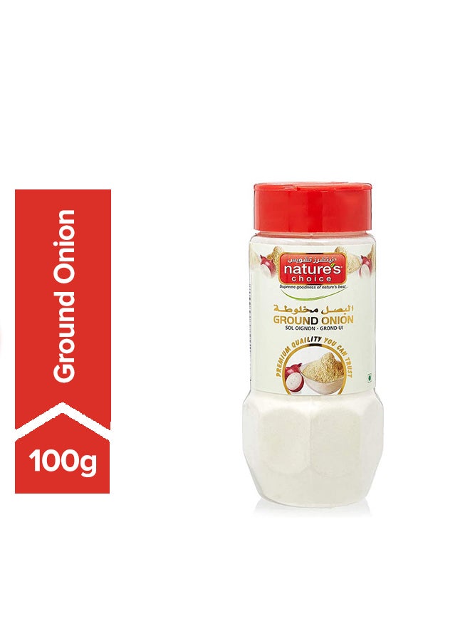 Nature's Choice Ground Onion Powder Jar 100grams  - Image 1
