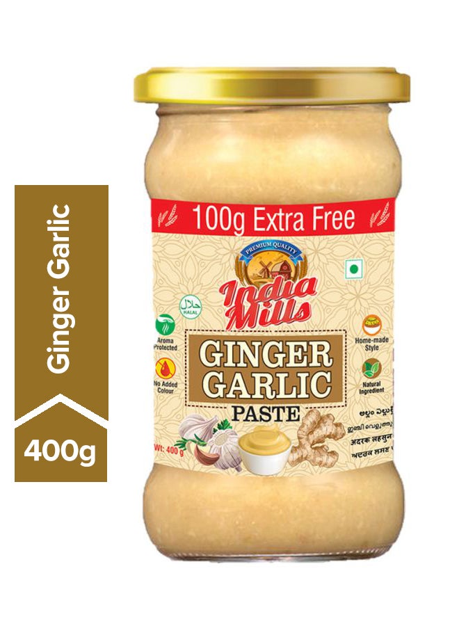 India Mills - Ginger Garlic Paste 400grams - Image 1