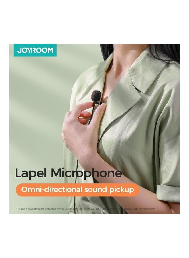 JOYROOM - True Wireless Microphone Lightning Plug JR-LM2 Black - Image 1